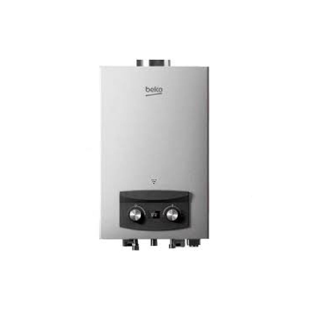 Beko Gas Water Heater 10 Liters Silver BGWH 10LS. Beko Gas Water Heater 10 Liters Silver BGWH 10LS.